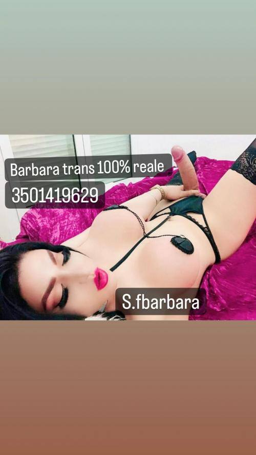 NEW NEW NEW - BARBARA TRANS ATTIVA E PASSIVA COMPLETISSIMA,GIOVANI SEXY-BELL PRELIMINARI GIOCATOLONE DISPONIBILISSIMA